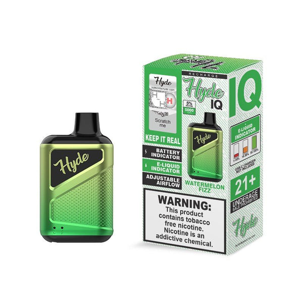 Hyde IQ Recharge - 5000 Puff Disposables - WholesaleVapor.com