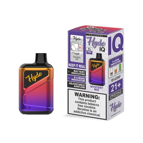 Hyde IQ Recharge - 5000 Puff Disposables - WholesaleVapor.com
