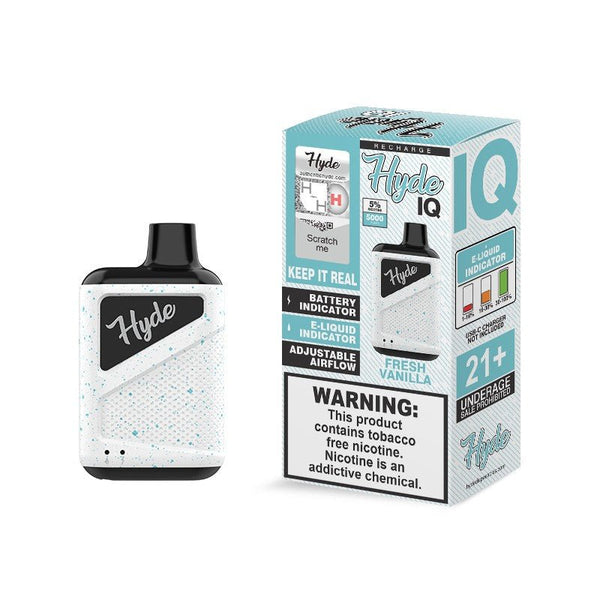 Hyde IQ Recharge - 5000 Puff Disposables - WholesaleVapor.com