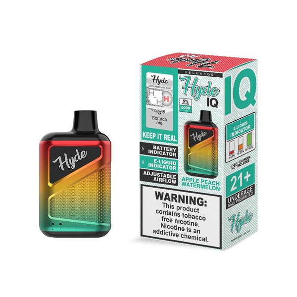Hyde IQ Recharge - 5000 Puff Disposables - WholesaleVapor.com