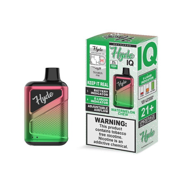 Hyde IQ Recharge - 5000 Puff Disposables - WholesaleVapor.com