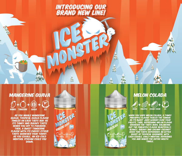 Ice Monster 100ml - WholesaleVapor.com