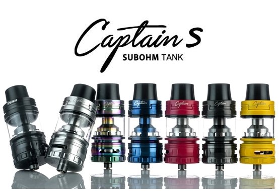 Ijoy Captain S Sub Ohm Tank - WholesaleVapor.com
