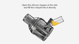 Ijoy Diamond VPC Replacement UNIPODS - 3pack (Black Translucent) - WholesaleVapor.com