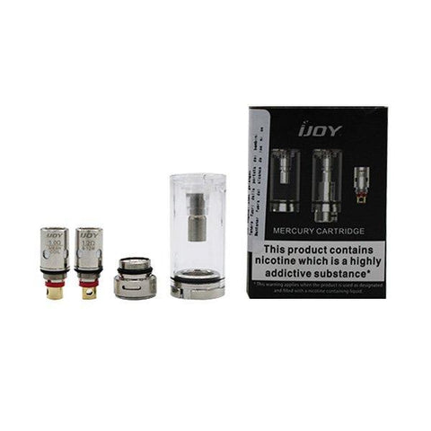 Ijoy Mercury Tank Pod w/ Coils (Each) - WholesaleVapor.com