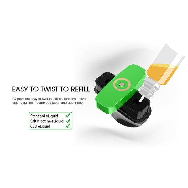 Innokin EQS Replacement Pod (Sold Individually) - WholesaleVapor.com