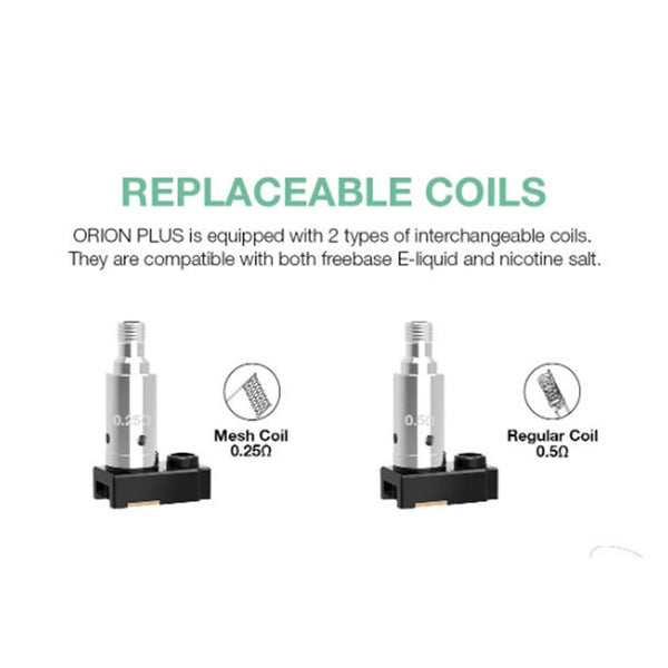 Lost Vape Orion PLUS Replacement Coils (5 Pack) - WholesaleVapor.com