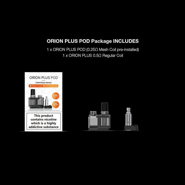 Lost Vape Orion PLUS Replacement Pod w/ Coils - WholesaleVapor.com
