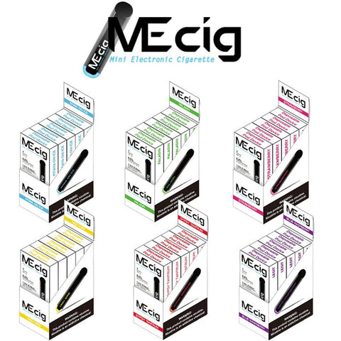 MeCig Disposables Ecigs (5 pack) - WholesaleVapor.com