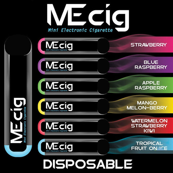 MeCig Disposables Ecigs (5 pack) - WholesaleVapor.com
