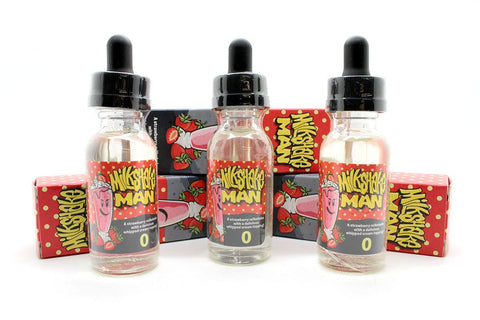 Milkshake Man Strawberry 30ml - WholesaleVapor.com
