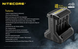 Nitecore i8 Multi-Slot Intelligent Charger - WholesaleVapor.com