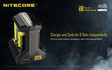 Nitecore i8 Multi-Slot Intelligent Charger - WholesaleVapor.com