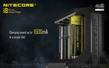 Nitecore i8 Multi-Slot Intelligent Charger - WholesaleVapor.com
