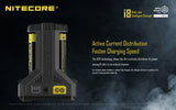 Nitecore i8 Multi-Slot Intelligent Charger - WholesaleVapor.com