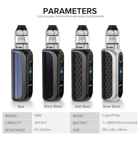 OBS Cube FP Box Kit - WholesaleVapor.com