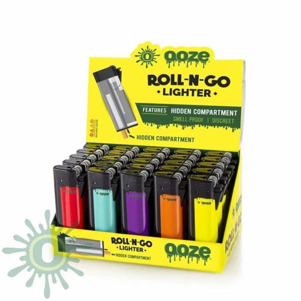 Ooze Roll-N-Go Lighter Display - 25 Pack - WholesaleVapor.com