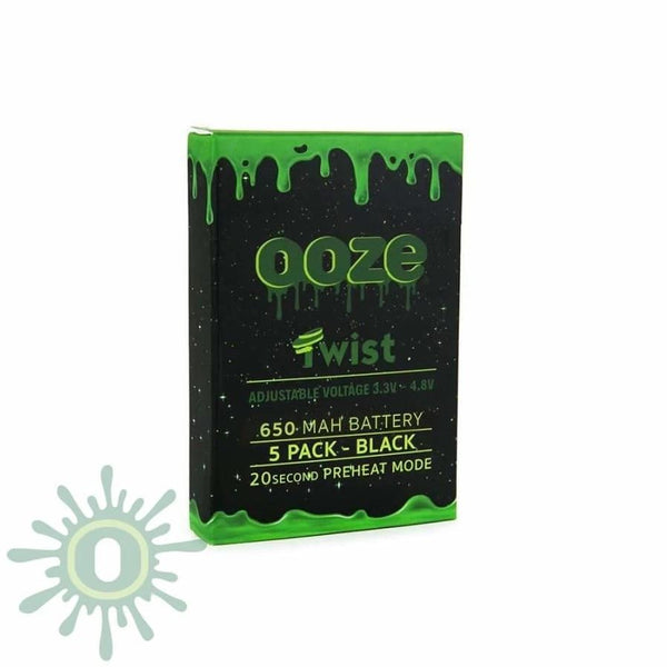 Ooze Twist 510 Batteries - 5 Pack - WholesaleVapor.com