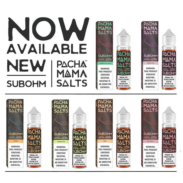 Pachamama Sub Ohm SALT Eliquid 60ml - WholesaleVapor.com
