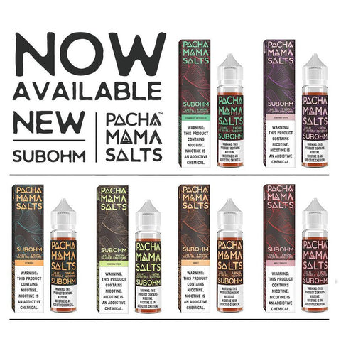 Pachamama Sub Ohm SALT Eliquid 60ml - WholesaleVapor.com