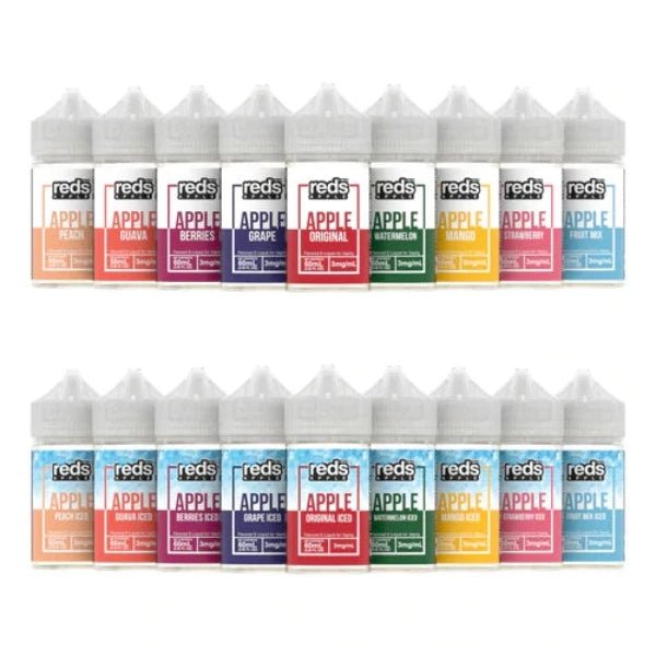 Red's Apple Eliquid 60ml (All Flavors) - WholesaleVapor.com