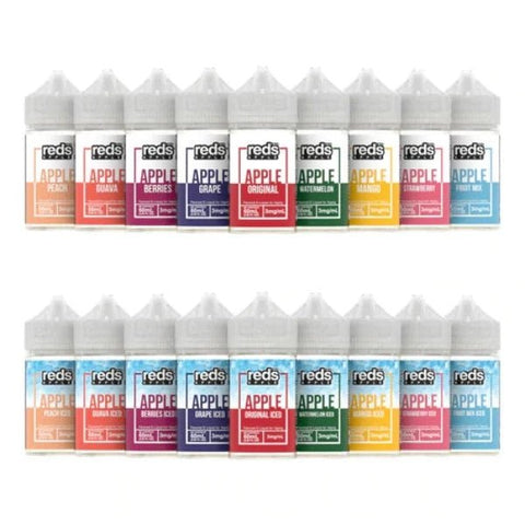 Red's Apple Eliquid 60ml (All Flavors) - WholesaleVapor.com
