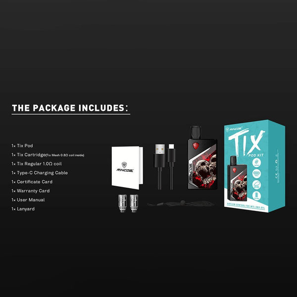 Rincoe TIX Pod Kit - WholesaleVapor.com