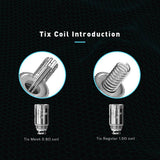 Rincoe TIX Replacement Coils (3 Pack) - WholesaleVapor.com