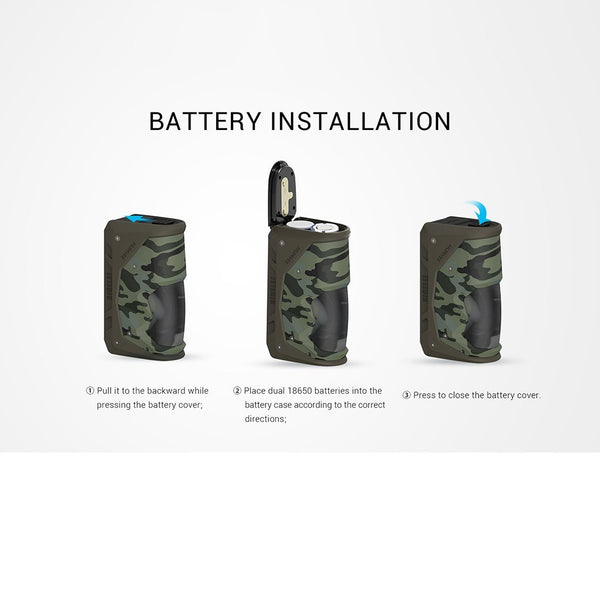 Sigelei Humvee 215W Mod - WholesaleVapor.com