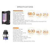 Sigelei Snowwolf Mfeng Baby Starter Kit - WholesaleVapor.com