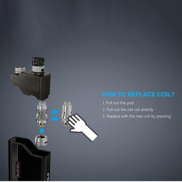 Sigelei SnowWolf WOCKET Pod System (Pod & Mod Sold Together,Packaged Separately) - WholesaleVapor.com