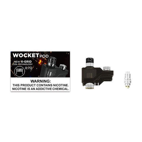 Sigelei SnowWolf WOCKET Replacement Pod - WholesaleVapor.com