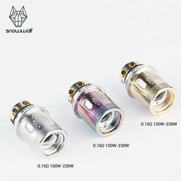 Sigelei Snowwolf Wolf Tank Replacement Coils (5 Pack) - WholesaleVapor.com