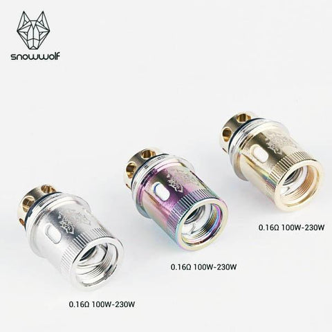 Sigelei Snowwolf Wolf Tank Replacement Coils (5 Pack) - WholesaleVapor.com
