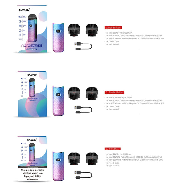 Smok Nord 50W Kit - WholesaleVapor.com
