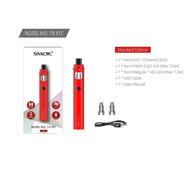Smok Nord AIO 19 Kit - WholesaleVapor.com