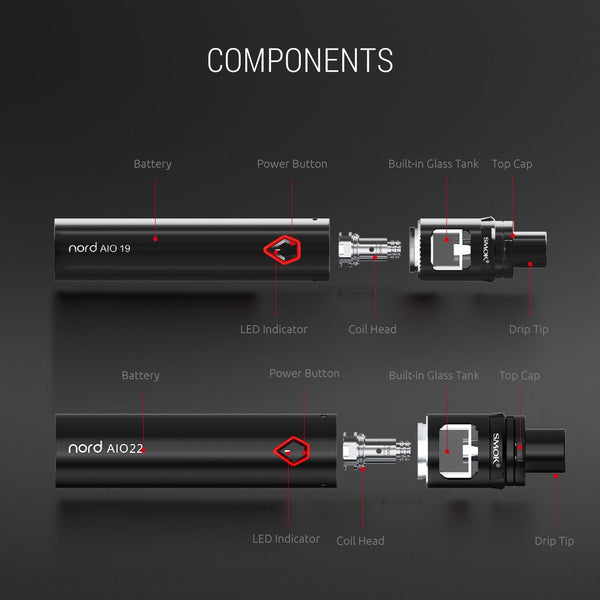 Smok Nord AIO 19 Kit - WholesaleVapor.com