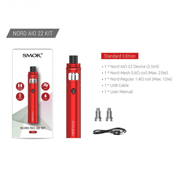 Smok Nord AIO 22 Kit - WholesaleVapor.com