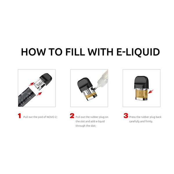 Smok NOVO 2 Replacement Pods (3 Pack) - WholesaleVapor.com
