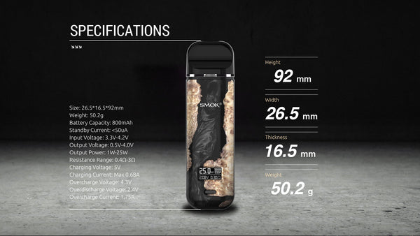 Smok NOVO X Pod Kit - WholesaleVapor.com