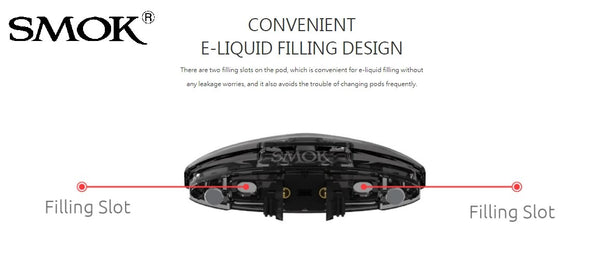 Smok Rolo Badge Pod Cartridge (3 Pack) - WholesaleVapor.com