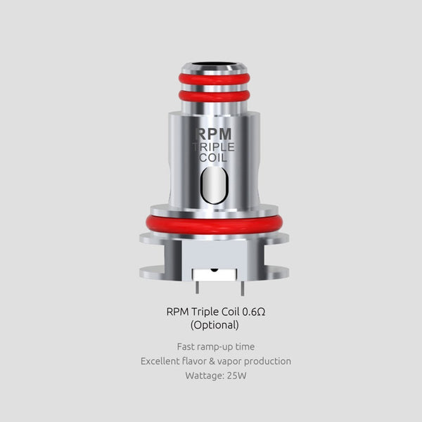 Smok RPM Replacement Coils (5 Pack) - Multiple Fitments - WholesaleVapor.com
