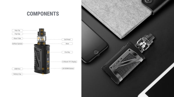 Smok SCAR-18 230W STARTER KIT - WholesaleVapor.com