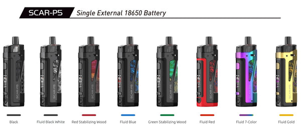 Smok SCAR-P5 80W Pod Mod Kit - WholesaleVapor.com