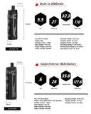 Smok SCAR-P5 80W Pod Mod Kit - WholesaleVapor.com