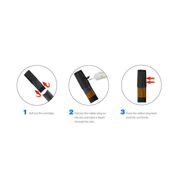 Smok SLM Pod Vape Catridges 1.8ml Capacity - 5 Pack - WholesaleVapor.com