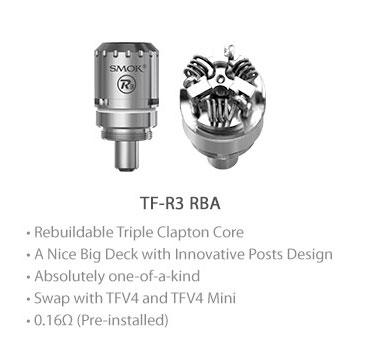 Smok TF-R3 RBA - WholesaleVapor.com