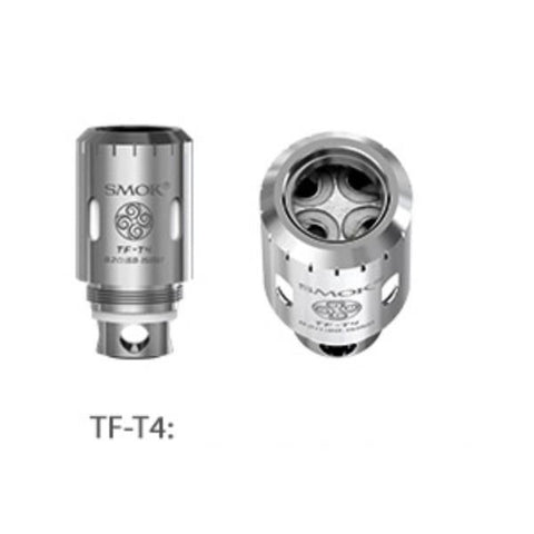 Smok TF-T4 Quad Clapton Replacement Coils (5 Pack) - WholesaleVapor.com