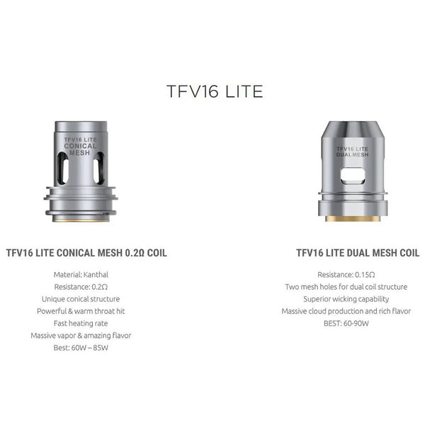 SMOK TFV16 Lite Replacement Coils (3 Pack) - WholesaleVapor.com