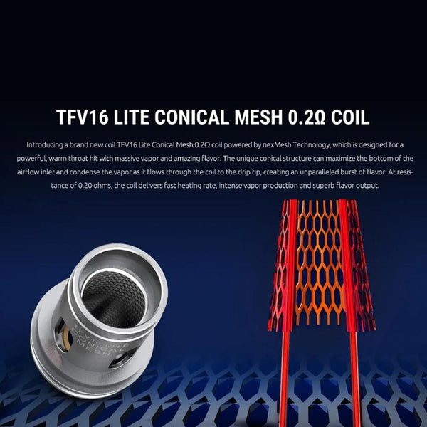 SMOK TFV16 Lite Replacement Coils (3 Pack) - WholesaleVapor.com